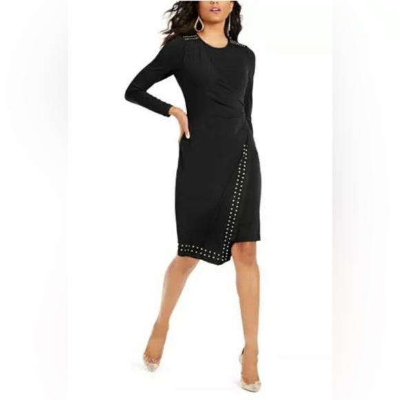Thalia Sodi Dresses & Skirts - - #P23 small black long sleeve dressy dress size S